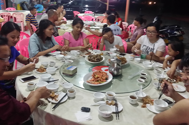 海鲜美食大餐