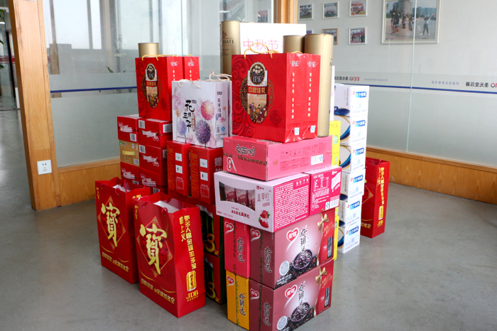 圣元电器为伙伴们准备中秋节礼物