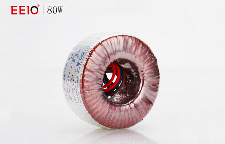 圣元80W环形变压器产品侧面