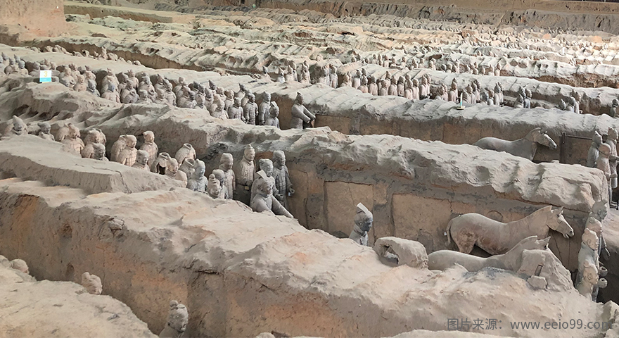 圣元电器销冠团队西安秦始皇兵马俑之行