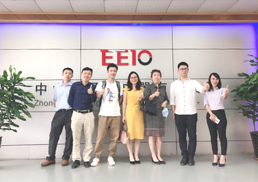 深圳客户来访圣元电器