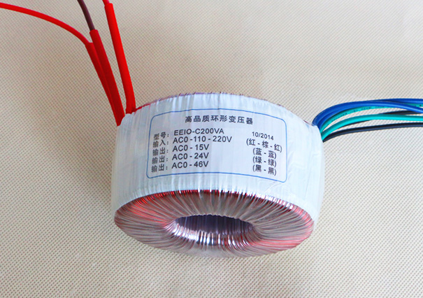 电源变压器EEIO-DY200-0-110V-220V/15V+24V+46V