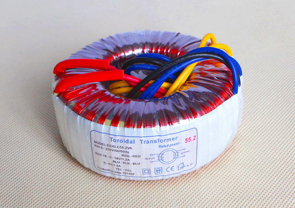 音频变压器EEIO-YP55.2W-220V/15V-0-15V+12.8V